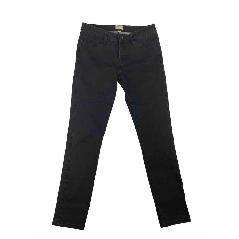 Weatherproof Vintage Slim Straight Black Jeans Womens Size 4 (31x30.5 Measured)
